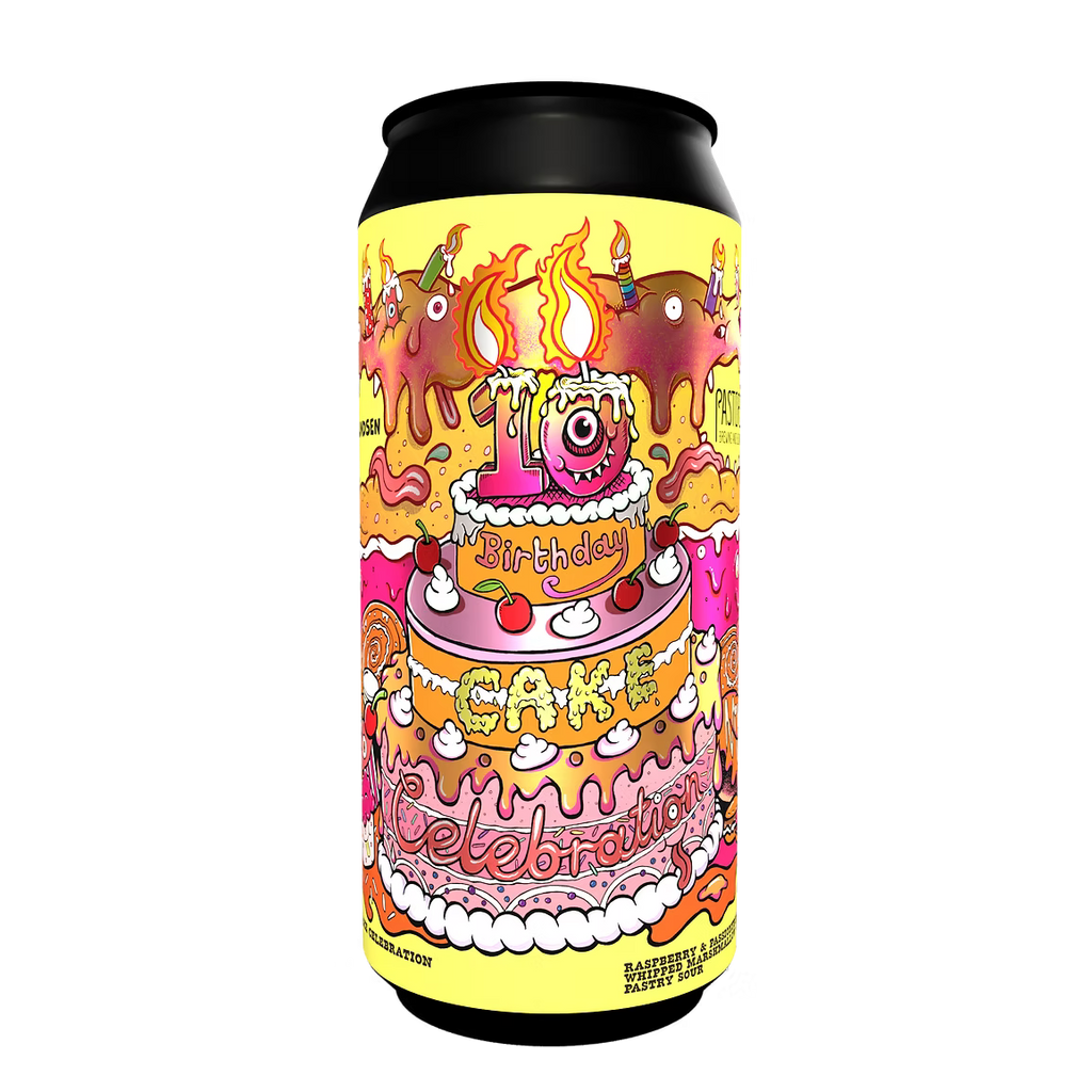 10th Birthday Cake Celebration - Pastore 6%