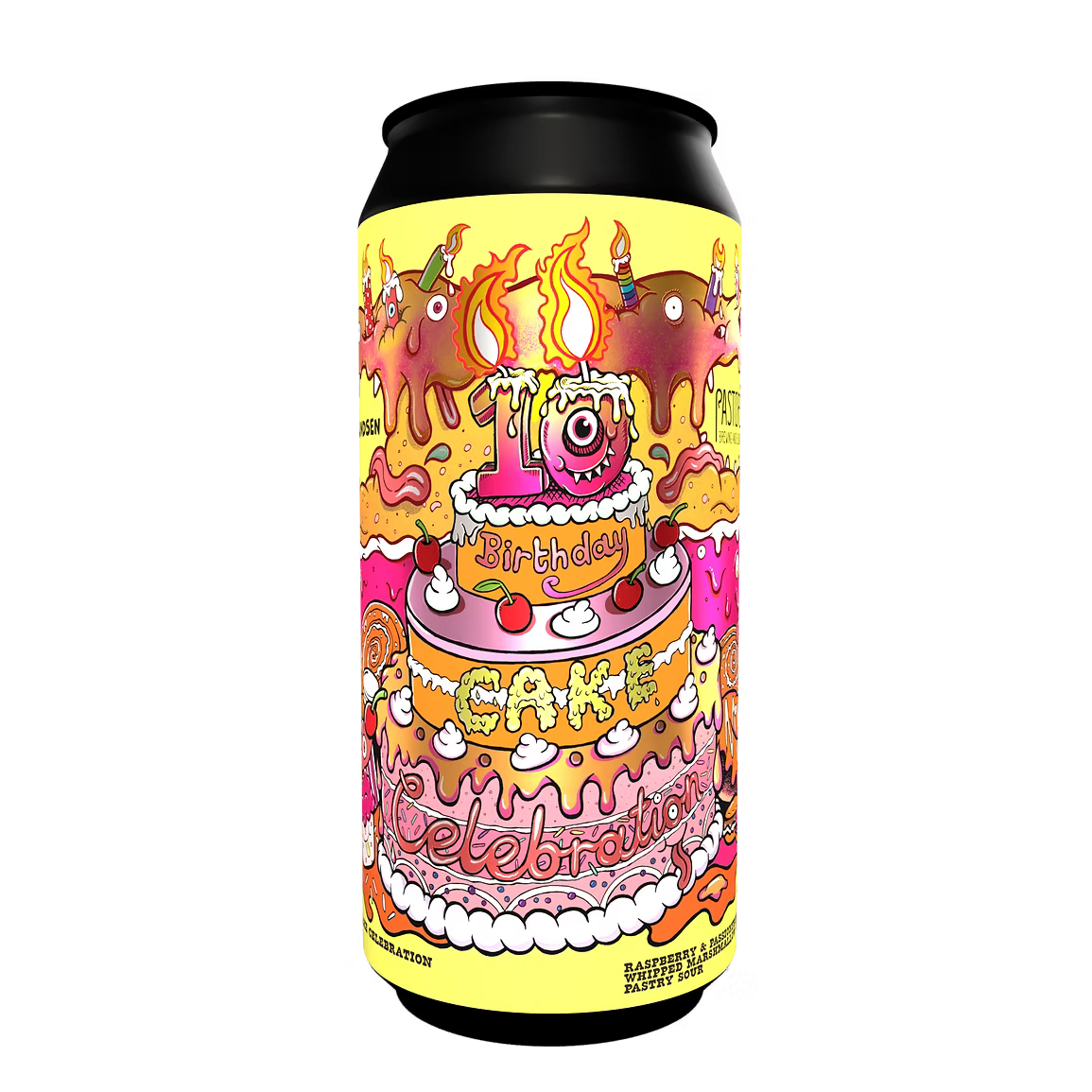 10th Birthday Cake Celebration - Pastore 6%