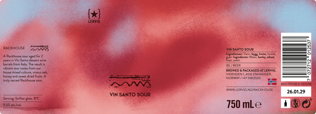 Rackhouse Vin santo sour 9.5%