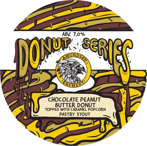 Donut Series - Chocolate Peanut Butter Donut With Caramel Popcorn 7%