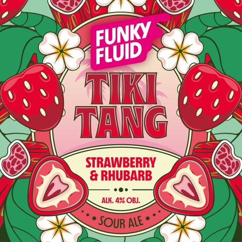 Tiki Tang: Strawberry & Rhubarb 4.0%