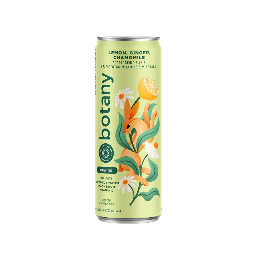Botany Unwind Adaptogenic Elixir: Lemon, Ginger & Chamomile