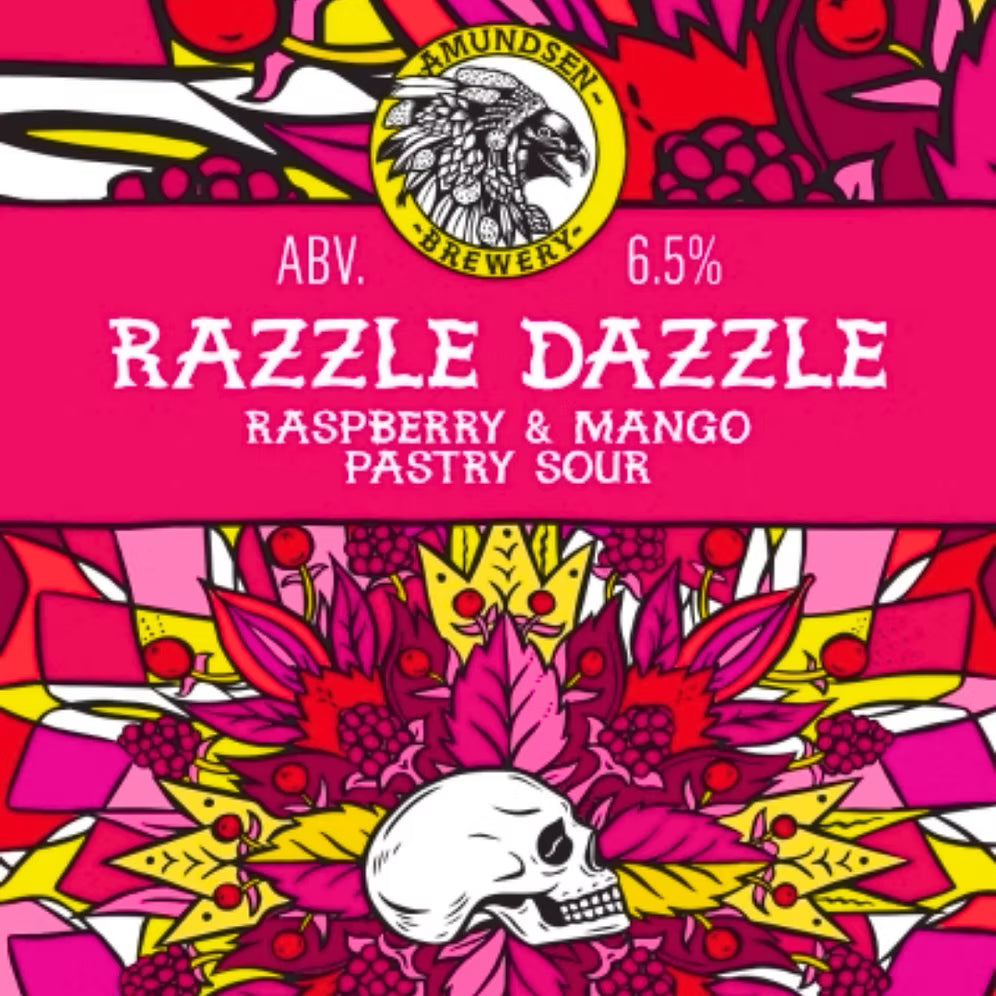 Razzle Dazzle - Raspberry & Mango Pastry Sour 6.5%